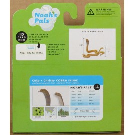 Noah's Pals "Chip & Christy" King Cobra Snake 1:24 NIB