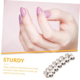 Outanaya 1 Pack Nail Charms Crystal Rhinestones Bulk for Nail Art Manicure Gems