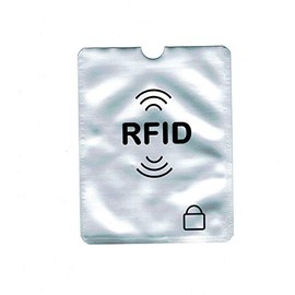 Waizmann.IDeaS RFID blocker, blocking sleeve, shielding for passport, ID and credit cards., x Pass format piece: 5 x