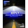 AUTOONE H7 LED Bulb, 800% Brighter, 5 Min Quick Install,