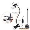 CeSunlight Clamp Desk Lamp, Clip on Reading Light, 3000K-6500K Adjustable
