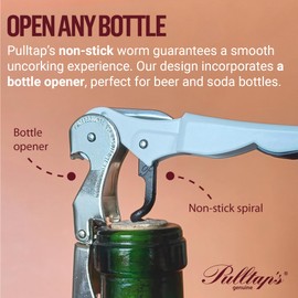 Pulltap's Genuine Classic 500 Black Corkscrew
