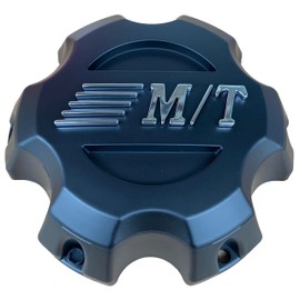 Black 9-565SB3 Wheel Rim Center Hub Cap for Mickey Thompson Sidebiter II 6x5.5/135 1PC