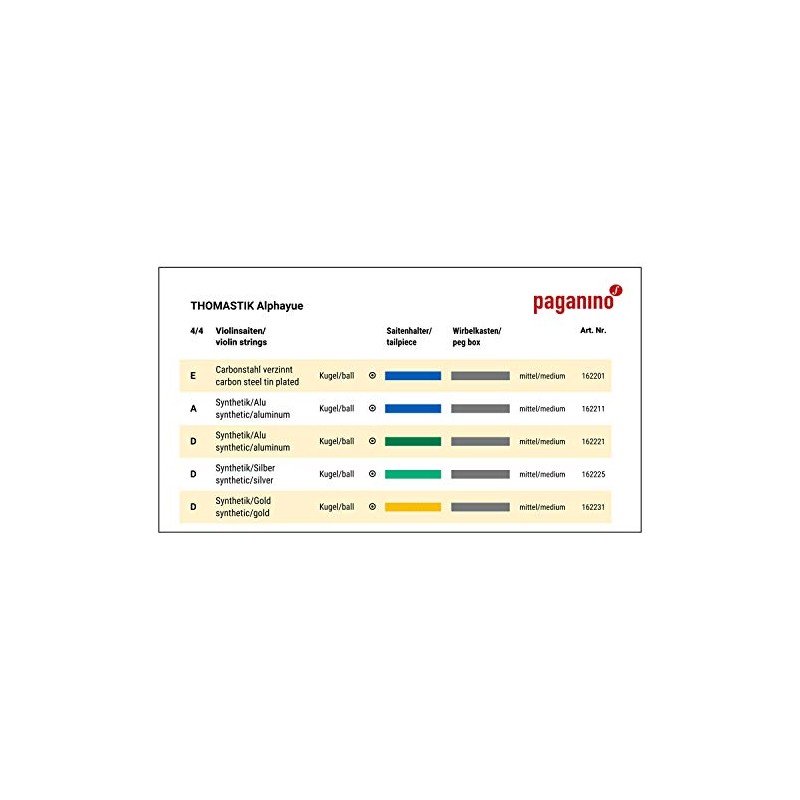 Thomastik-Infeld Alphayue Violin String E