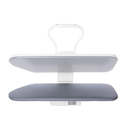 TIVIT Padded Cover for 36" Oversize Iron/Steam Press XL, Alumitek Top Coating, Scorch Resistant, Thick Padding, Fastener Straps, Pull Bungee, 34x11”, Made in Italy