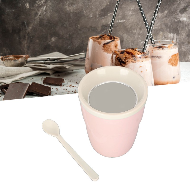 Slushie Cup 200ml Easy Operation Durable PP Aluminium Light Portable