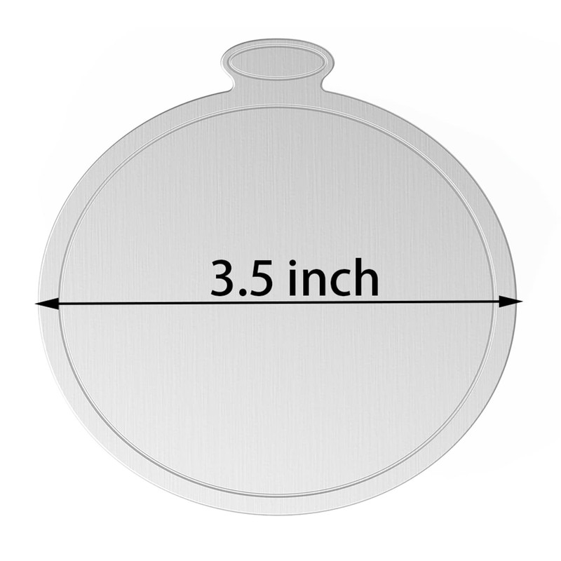 Hulless 80 Pcs 4 Inch Mini Round Cake Boards for