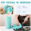 TOAO Rollo de Toallas de Microfibra, 50 Paños Reutilizables de