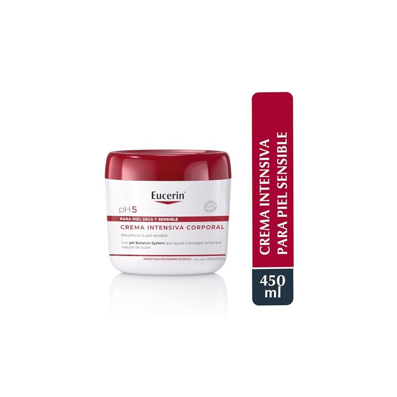 Eucerin Ph5 Crema Intensiva Corporal Piel Sensible Seca 450ml