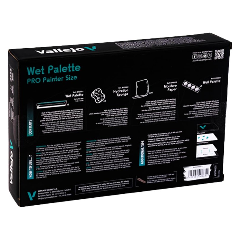 Vallejo 709901 Wet Pallet