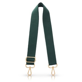 TANOSII Wide Purse Strap Adjustable Replacement Shoulder Crossbody Strap Handbag Strap All Dark Green-1