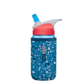 Sok It Botl Sok Water Bottle Sleeve Insulated Neoprene Cover (Sky Terrazzo, Fits 12oz Nalgene)