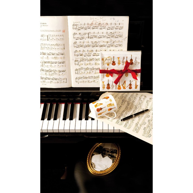 Paperproducts Design Orchestra Servietten, 16,5 x 16,5 cm, 20 Stück