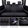 LUCKYMAN CLUB 2007-2021 Tundra Pickup Trucks Car Seat Covers X05-T3