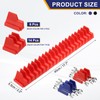 PATIKIL 46pcs Magnetic Wrench Organizer for Tool Box, Magnetic Modular