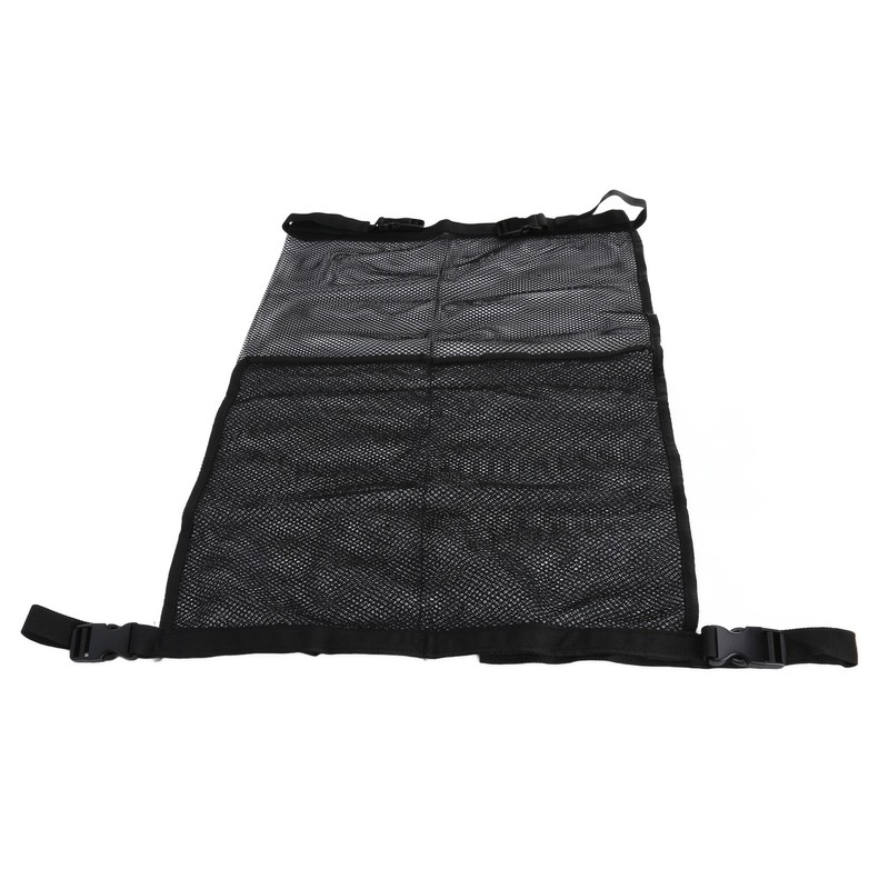 Large Capacity Seat Back Storage Bag with Fixed Buckle Mesh