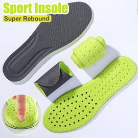 RooRuns Shock-Absorbing Mugwort Deodorizing Sports Insoles (41-42)