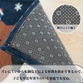 Entrance Mat, Indoor, Stylish, Entrance Mat, Outdoor, Mud Removal, Anti-Slip, Entrance Mat, Cats, Water Absorbent, Washable, Abrasion Resistant, Can Be Used All Year, Mite Proof, Easy to Use, Home Use