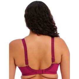 Elomi Women's Plus Size Cate Underwire Full Cup Banded Bra, Berry