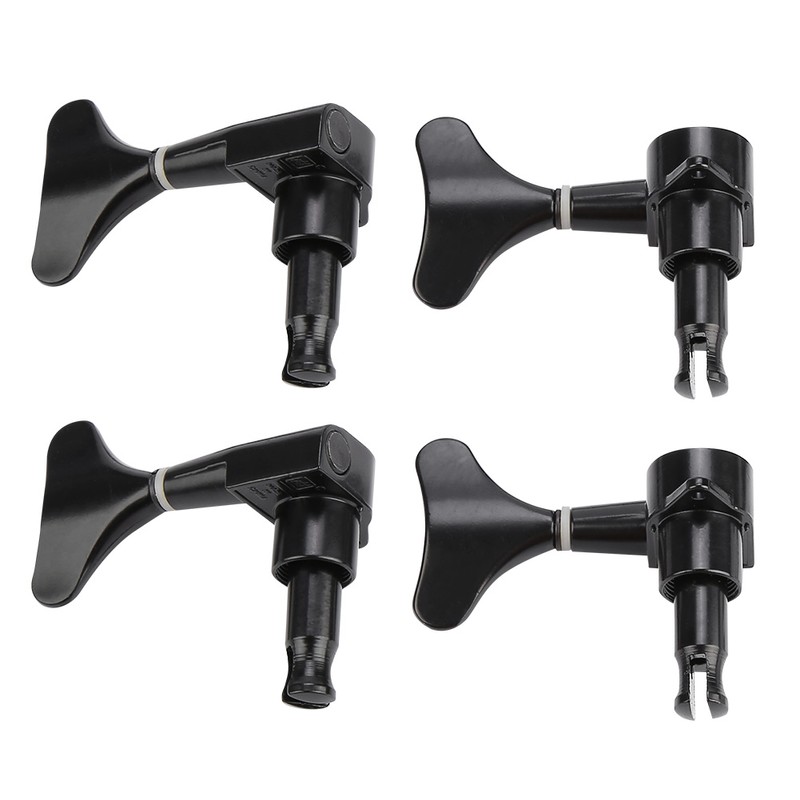 2L2R Fishtail shaped Button Sealed Bass Guitar Tuning Pegs Machine