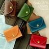 Baggy Port LKAZ-285 Tri-Fold Wallet, Cowhide Tochigi Leather, Mini Wallet,