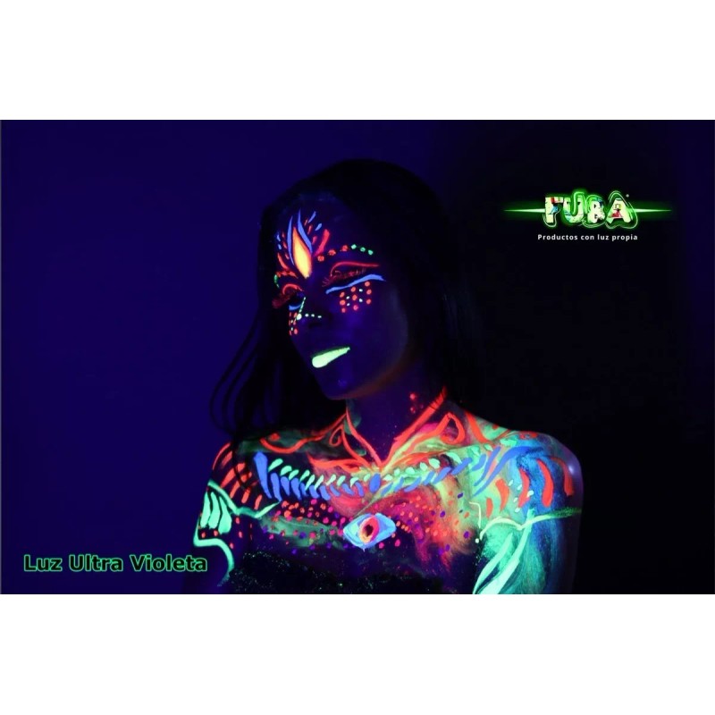 Fuba Maquillaje Neon | Fuba - 6pzas 10gr C/u