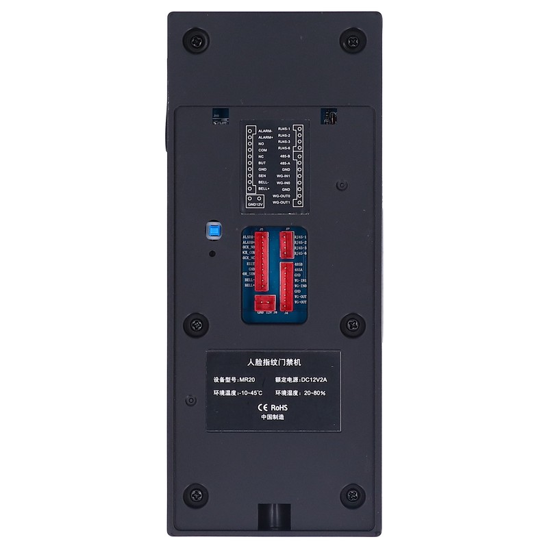 Access Control Attendance 2‑in‑1 Machine TCP/IP Fingerprint Password Card 2.4in