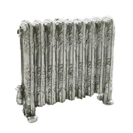 Melody Jane Dollhouse Ornament Victorian Radiator Antique Silver Miniature 1:12 Scale