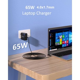 ANTWELON 65 W 45 W Laptop Power Supply Charger 20 V 3.25 A for Lenovo IdeaPad 14 15 17 330 330S 510 510s Flex 4 5 6 Yoga 710 Charger 4.0 x 1.7 mm