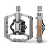 GEWAGE Bicycle Pedals, Flat Double Function and SPD Pedal with