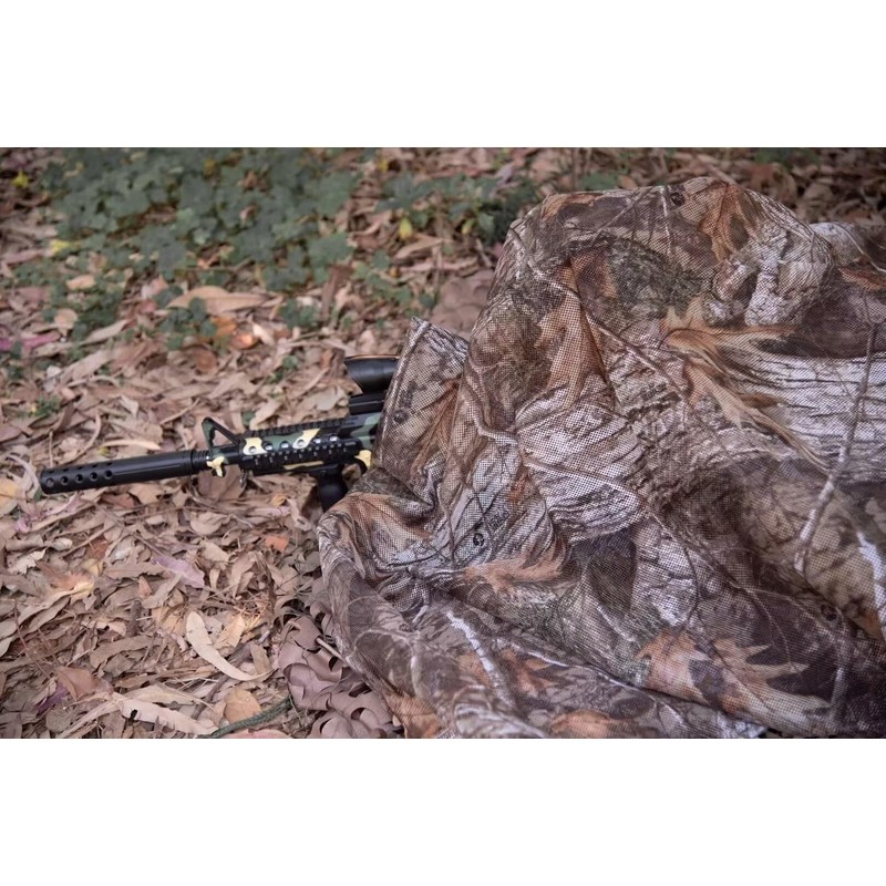 Camo Burlap Blind Material, LOOGU Camo Netting Cover 56 inch