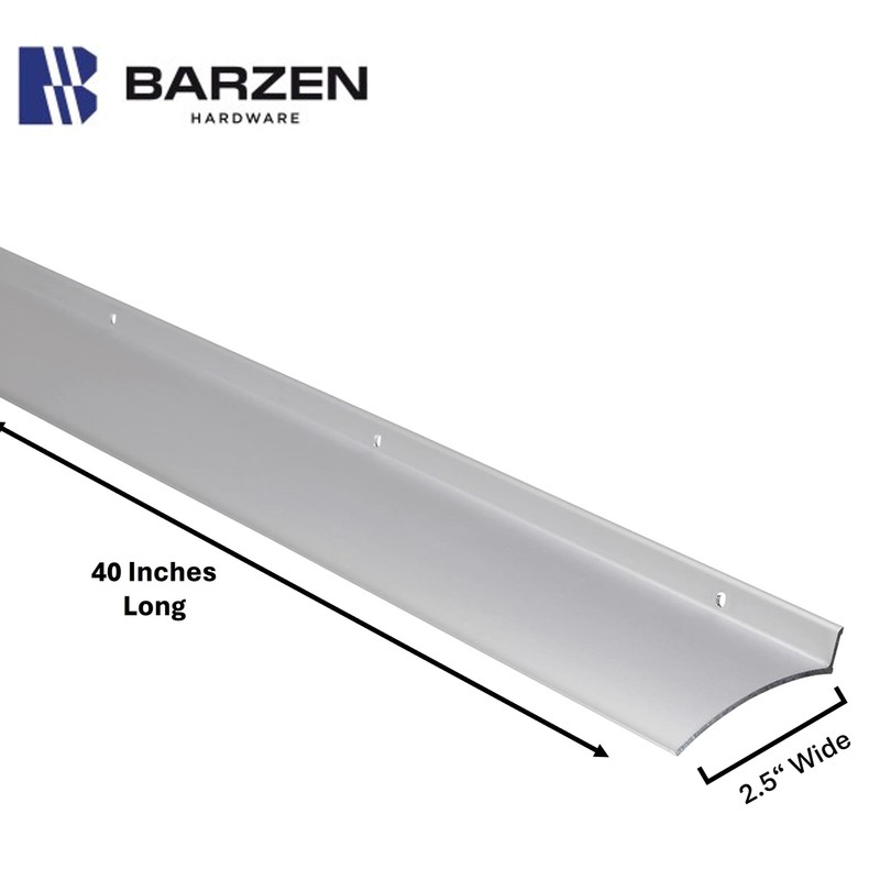 Barzen Aluminum Door & Window Rain Drip Guard, 40″ Length