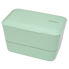Expanded Double Bento Box by Takenaka (Green Peppermint)