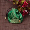 HUAJINGKEJI Premium Jewelry Silk Drawstring Bags Traditional Silk Travel Chinese
