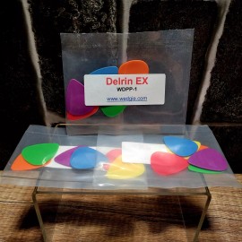 Wedgie DELRIN EX Guitar Pick Sampler 6-Pack | Thin, Medium & Heavy