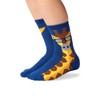 HOTSOX Kids Giraffe Socks 1 Pair, Blue, Kids S/M
