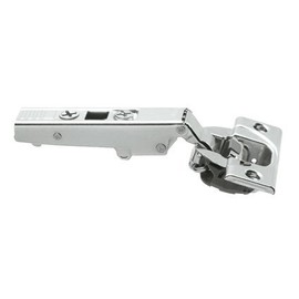 Blum Inc. 71B3550 Blumotion Full Overlay Screw-On Cabinet Door Hinges with 110-Degree Opening Angle, Nickel Plated