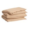 GANT Sateen Duvet Cover Single Colour Dark Almond Size 135