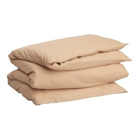 GANT Sateen Duvet Cover Single Colour Dark Almond Size 135 x 200 cm