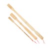 BambooMN 25 Inch Extra Long Handled Bamboo Shoehorn and 17