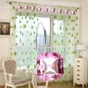 NEVKA 12pcs Shower Curtain Hooks Rings Acrylic Square Diamonds Crystal