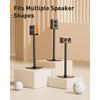 Perlegear Universal Speaker Stands Pair with Cable Management, 33.6 inch