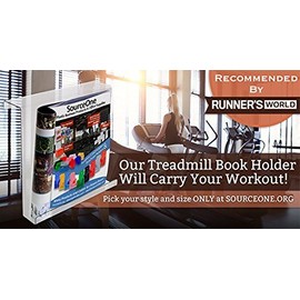 Sourceone 5 Inch Large Size Treadmill Book Holder for Xx Thick Consoles