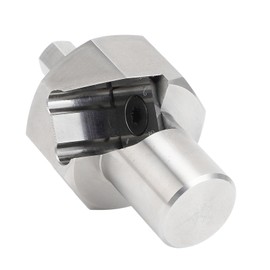 Bench Dog Hole Chamfer Reamer Tool Stainless Steel T10 Alloy Blade 20mm Holes 9mm Hex Shank Woodworking