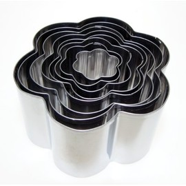 Eddingtons 8-Piece Flower Cookie Cutter Set