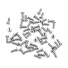 100 Pcs NUZAMAS M2.5x8x5 mm Countersunk Head Screws 304 Stainless