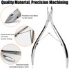 LePinko Professional Cuticle Trimmer kit, Super Sharp Dead Skin Clipper,