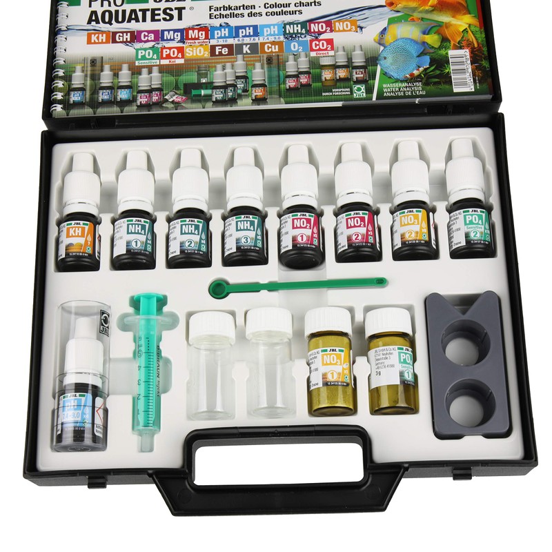 JBL ProAquaTest Combi Set Marin Water Test Case with 6