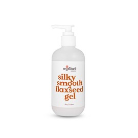 Miribel Naturals Silky Smooth Flaxseed Gel - Moisturizing, medium hold hair gel for dry, curly, hair Frizz free Hair Haircare - Fragrance: Lavender Essential Oil
