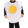 Vaveren Fried Egg Shaped Costume Kids Funny Decorative Dressing up